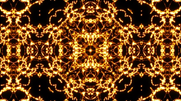 Looping kaleidoscope sequence