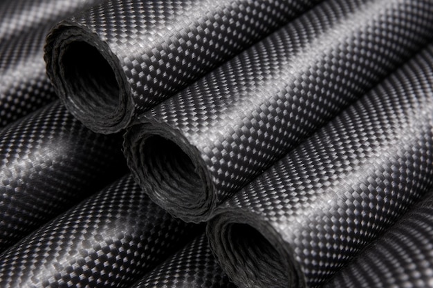 Photo loose roll of carbon fiber material