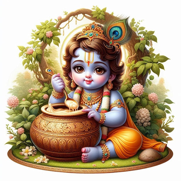 lord baby krishna