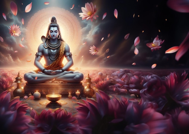 Lord Shiva meditation