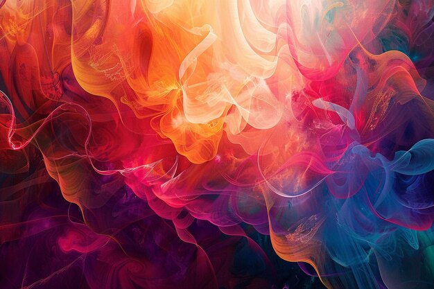 Lose yourself in a symphony of color and form as a generative ai