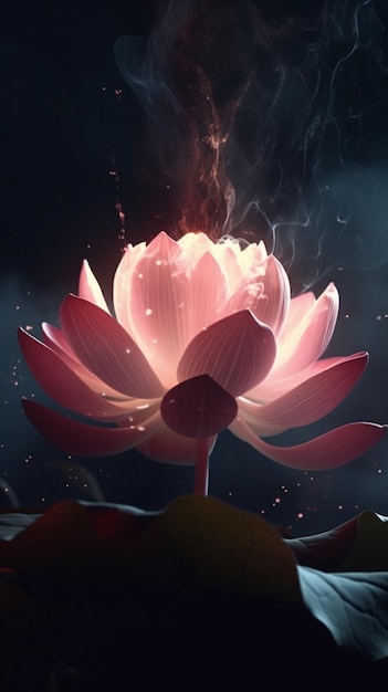 The lotus flower is a symbol of the universe.