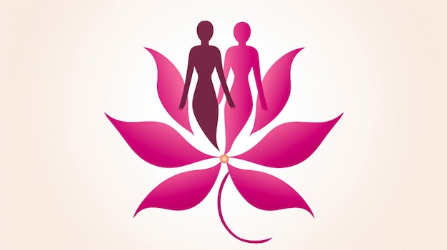 lotus icon water lily vector illustration for your design logo and concept Yoga peace flower si