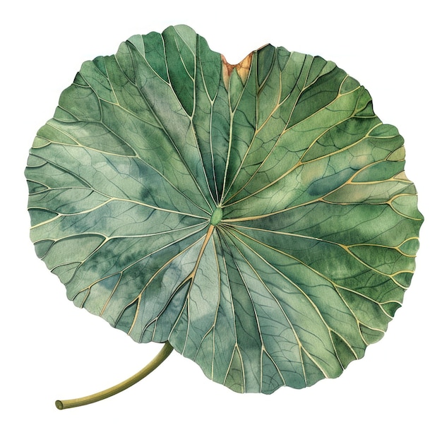 Lotus leaf blossom produce herbal