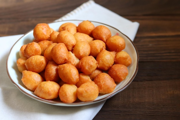 Loukoumades luqaimat or lokma is eastern cuisine donuts popular during Ramadan