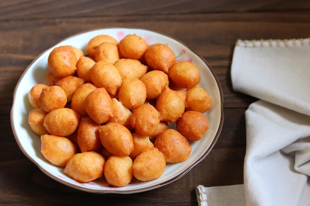 Loukoumades luqaimat or lokma is eastern cuisine donuts popular during Ramadan