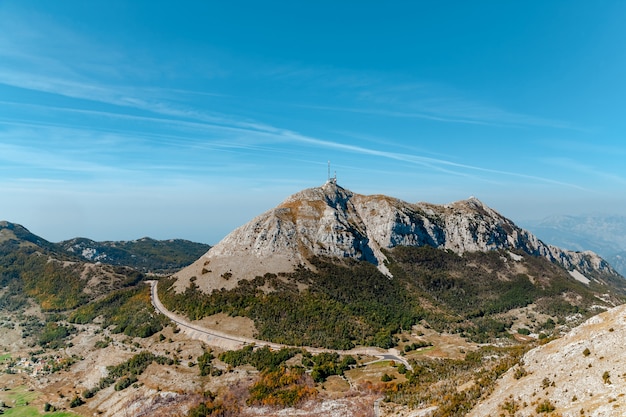 Lovchen National Park. View from the mountain.