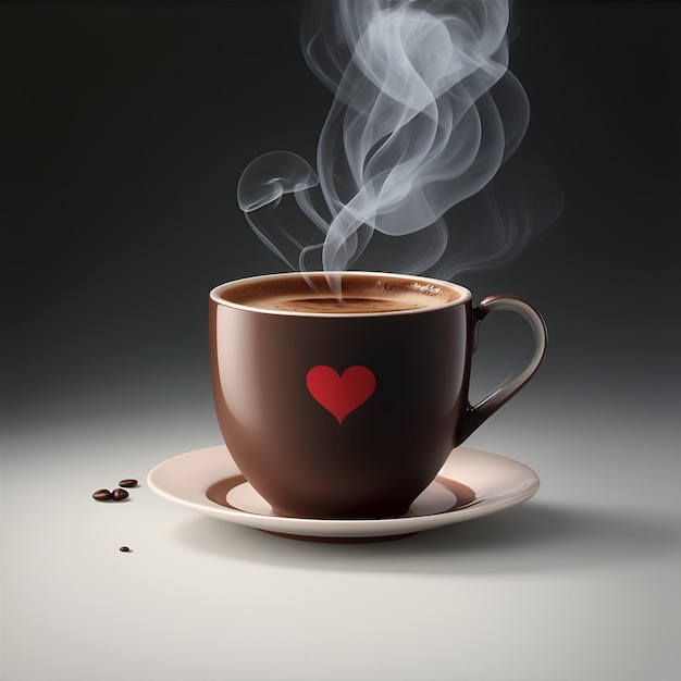 Love coffee cup