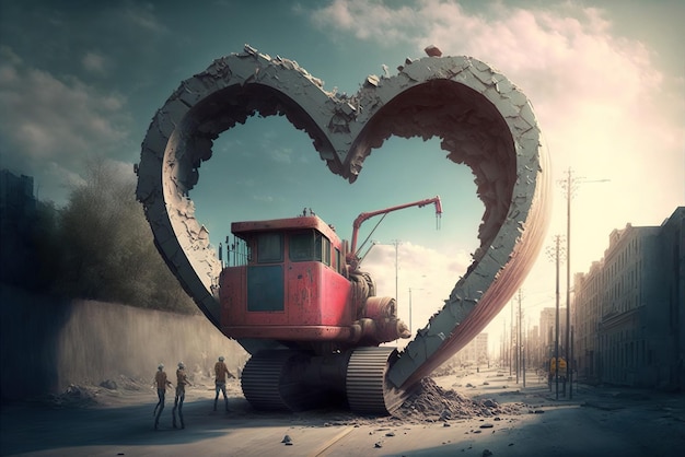 Love is under Construction