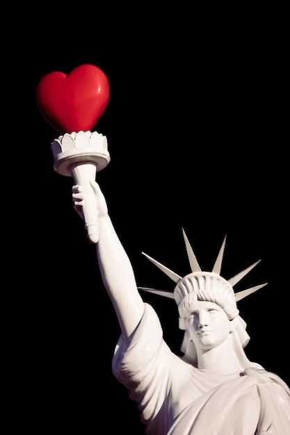 Love liberty Concept of freedom romantic feeling and togetherness