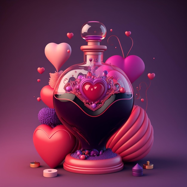 love potion digital design