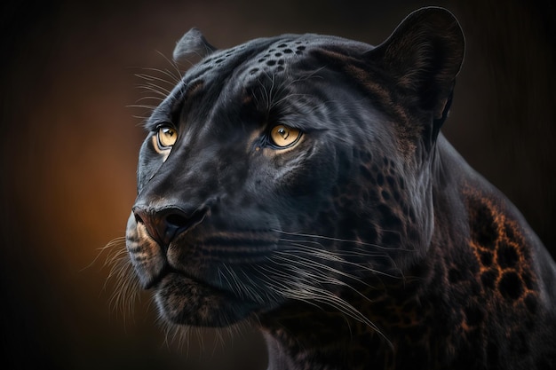 Lovely black panther