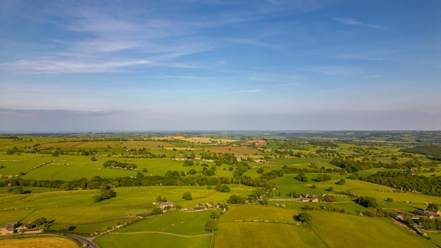 Lovely landscape footage taken with a drone