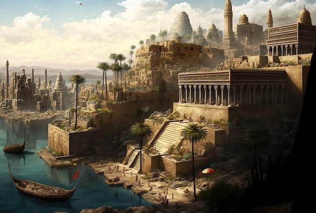 Lovely picture of the ancient city