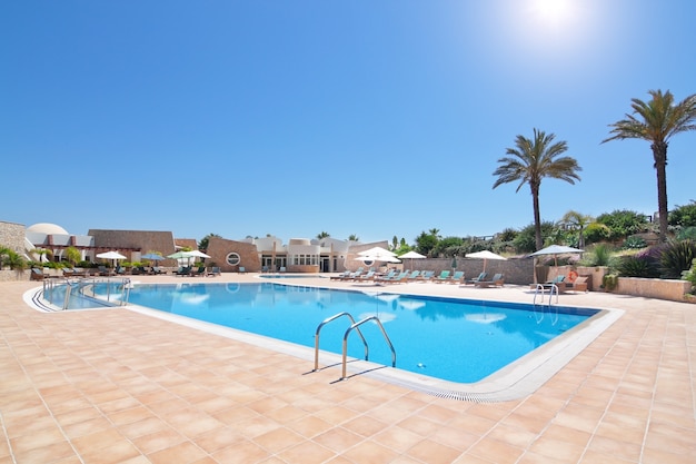 Lovely pool and hotel for a holiday vacation. Portuga Algarve. Quinta de Boa Nova.