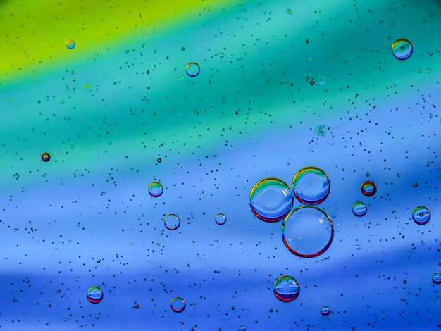 Photo low angle view of bubbles