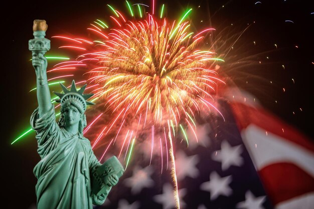 Low angle view of firework display at night