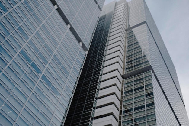 Low angle view of modern buildings