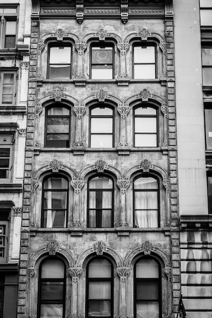 Low angle view of old building