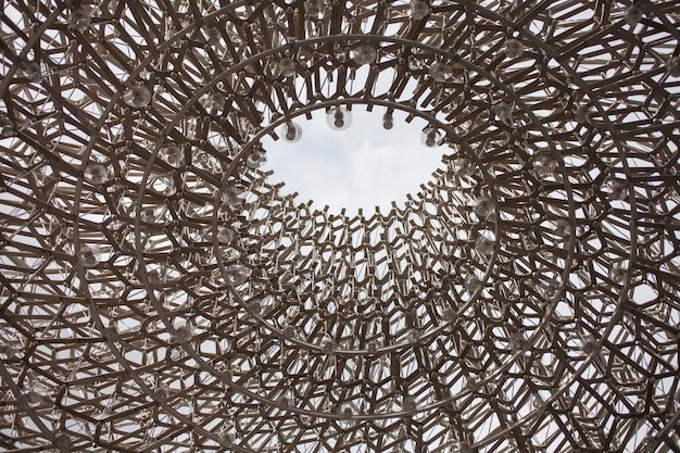 Photo low angle view of skylight - the hive