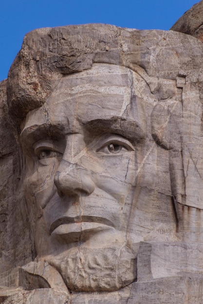 Photo low angle view of statues - abraham lincoln