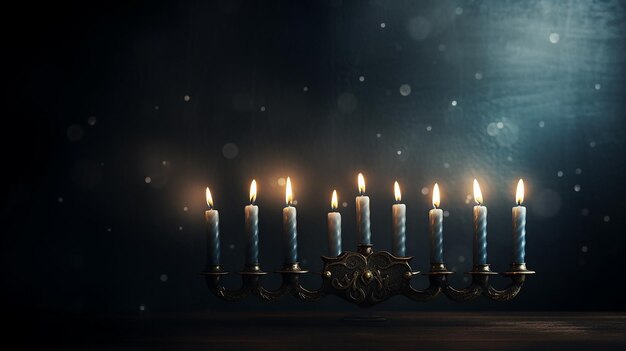 Low Key Hanukkah Background Image