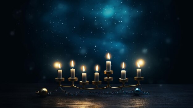 Low Key Hanukkah Background Image