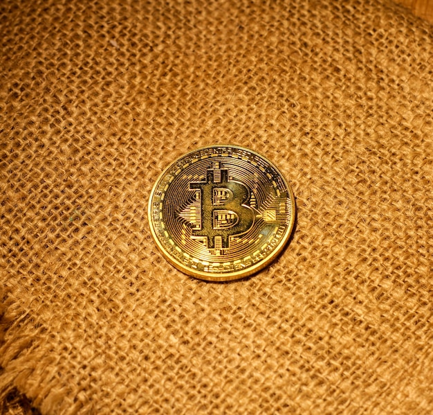 low light bitcoin photo, dark theme  old fashioned