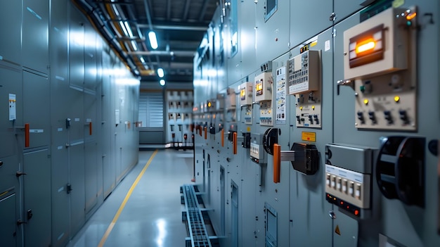 Low voltage switchgear at power plant