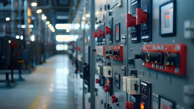 Low voltage switchgear at power plant