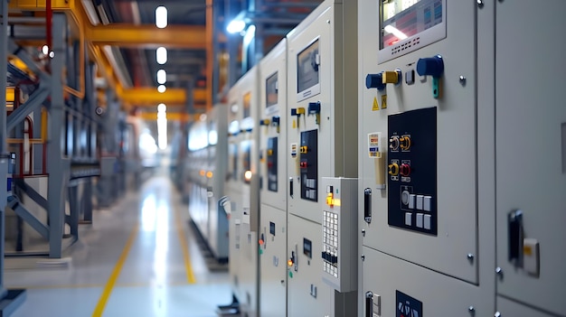 Low voltage switchgear at power plant