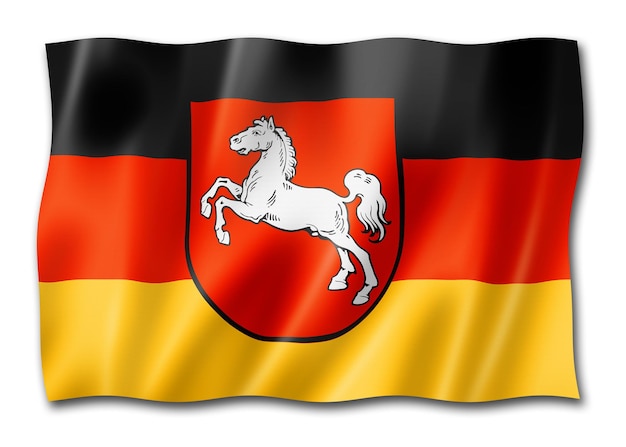 Lower Saxony state flag Germany