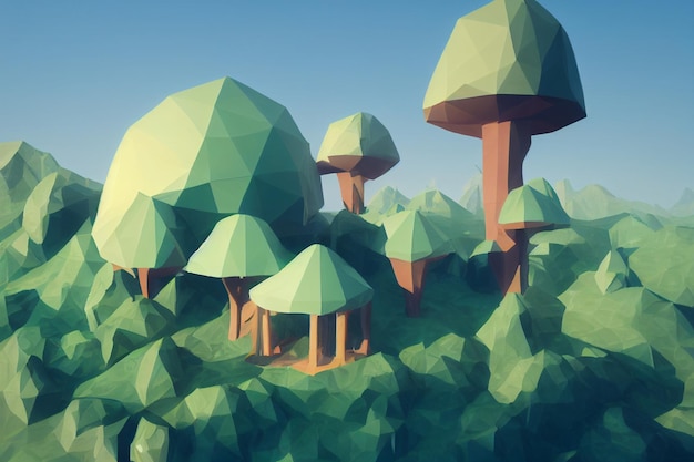 Lowpoly Environment Art for Games