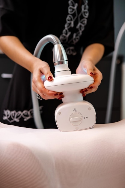 LPG treatment in a beauty salon