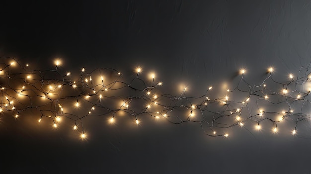 Luminous garland of the new year