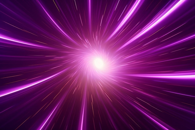 Luminous Purple Background with Neon Vibes