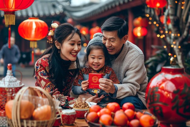 Photo lunar new year tradition celebration family unity joyful gathering