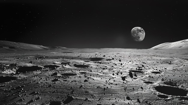 Lunar Surface aesthetic wallpaper ar 169 Job ID bb3faef5273349ad80e6667b53785708