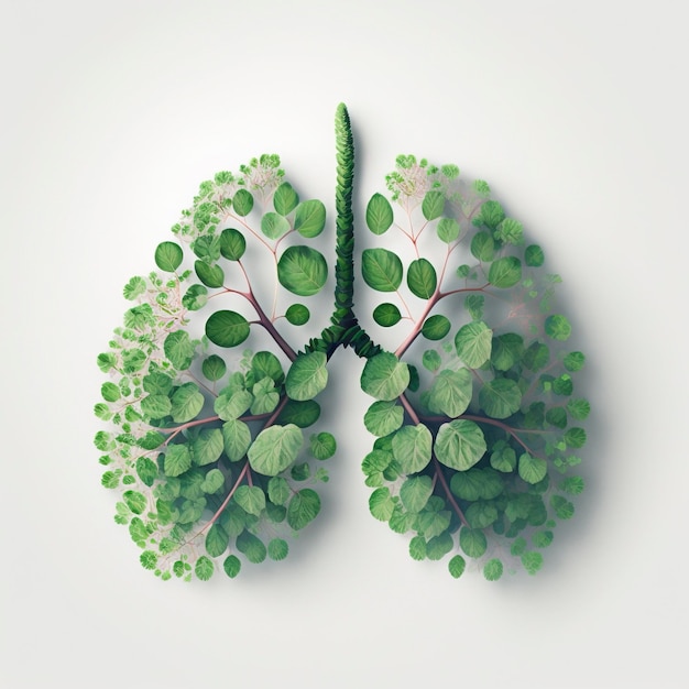 Lungs made of clover