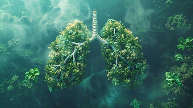 the lungs of the planet concept for saving the earth