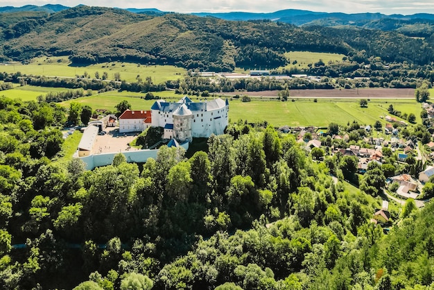 Lupciansky Castle Slovenska Lupca near Banska Bystrica Slovakia Slovakia castle