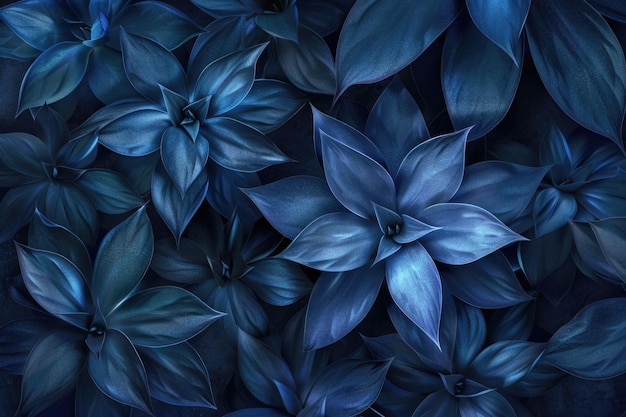 Lush cactus plant with soft detailed leaves on blue background