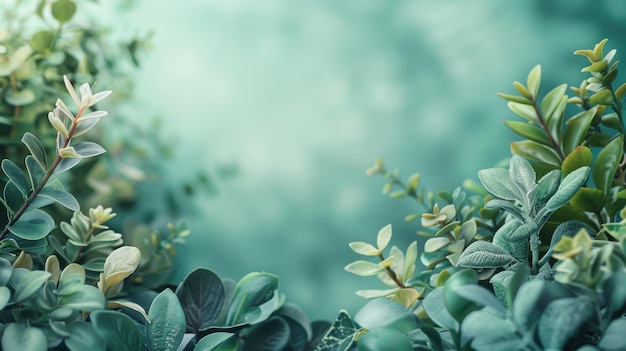 Lush Green Foliage in Natural Light