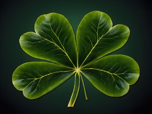 Lush Green Shamrock Leaves for St Patricks Day