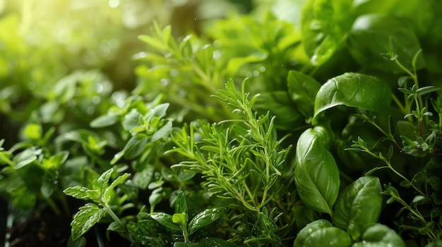 Lush herb garden promising freshness and flavor to elevate your culinary creations