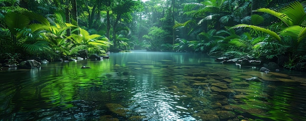 Lush Rainforest Expedition Through the Verdant Amazon in Brazil