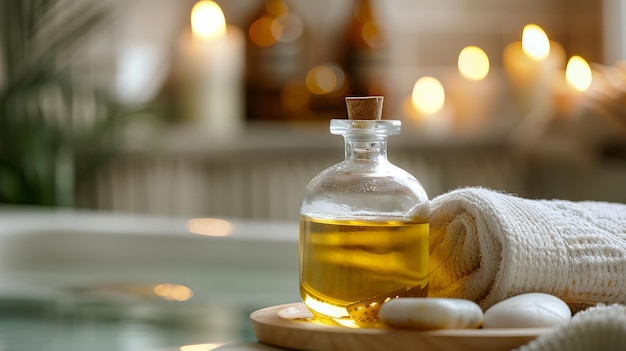 Luxurious Bath Oil for Relaxing Soaks