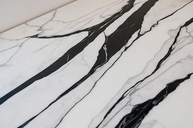 Luxurious black and white and Gold Marble Design