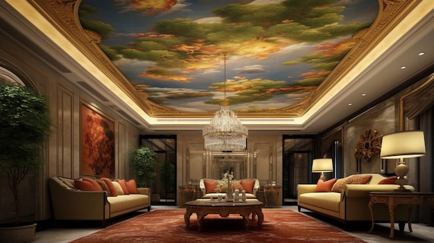 luxurious ceiling designs