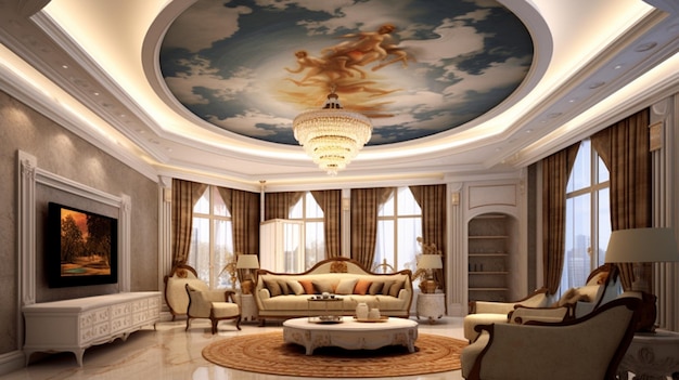 luxurious ceiling designs